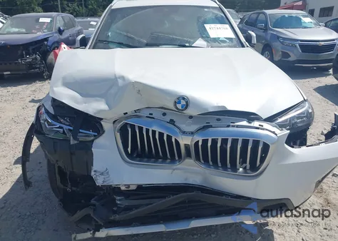 2022 BMW X3 Sdrive30I z USA, uszkodzony, nr VIN 5UX43DP06N9N22445